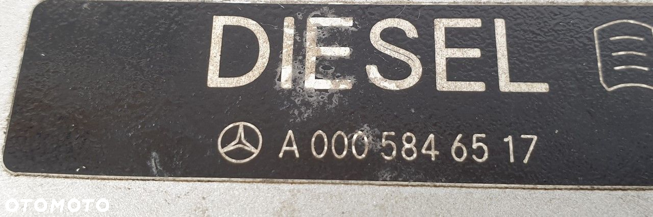 KLAPKA WLEWU PALIWA 775 MERCEDES W203 A0005846517 - 5