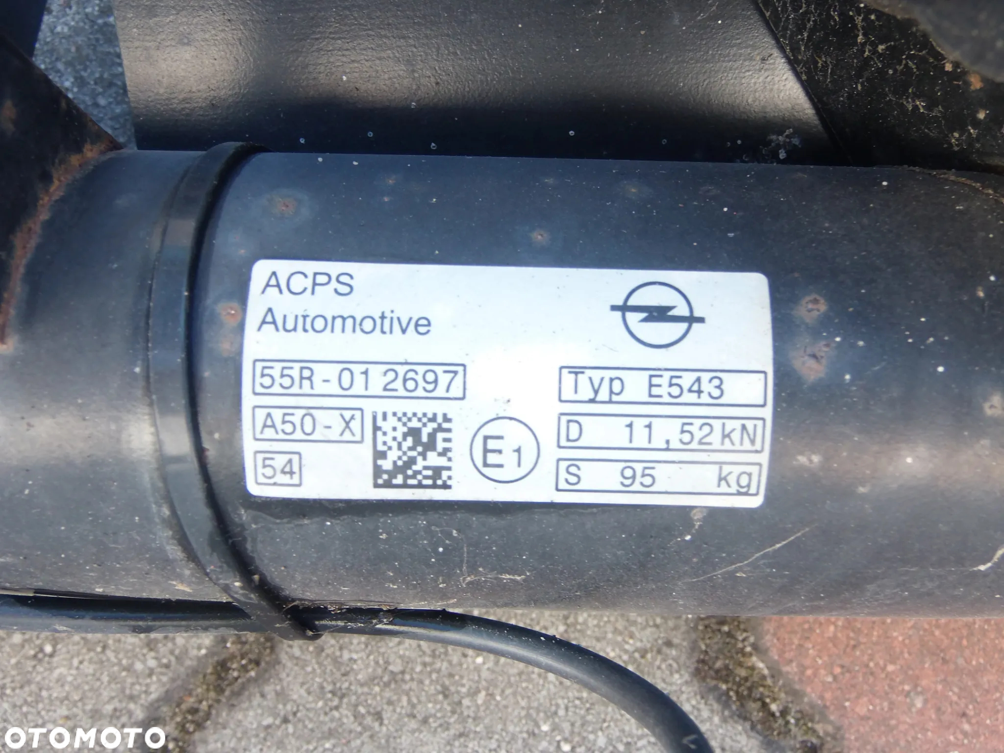 hak holowniczy OPEL INSIGNIA B 39161610 - 5