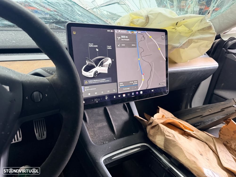 TESLA MODEL 3 LONG RANGE DUAL MOTOR DE 2023 EM FIM DE VIDA (CENTRO DE ABATE) - 5