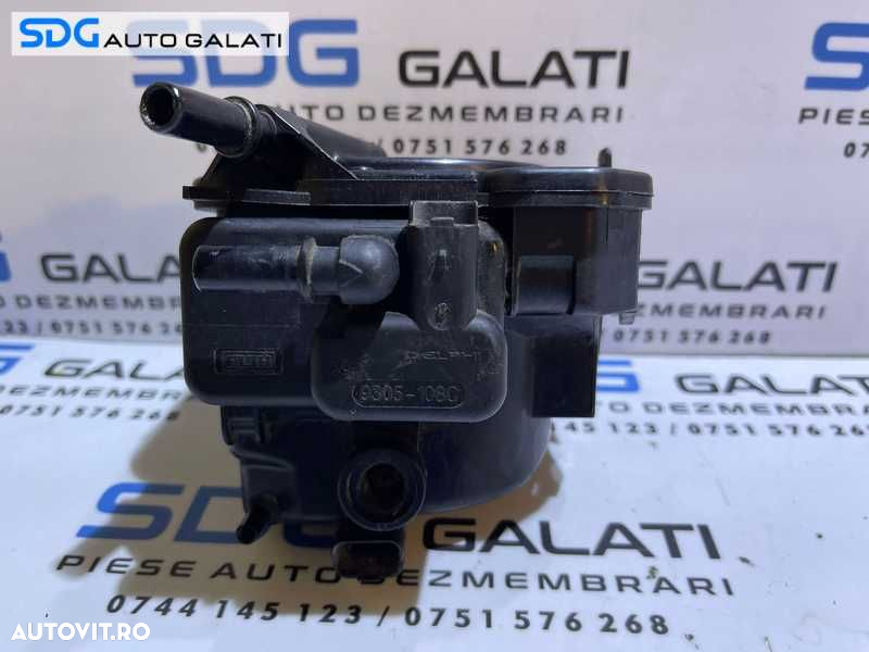 Carcasa Filtru Combustibil Motorina Regulator Pornire la Rece Citroen Jumpy 1.6 HDI 2007 - 2017 Cod 9305-108C - 4