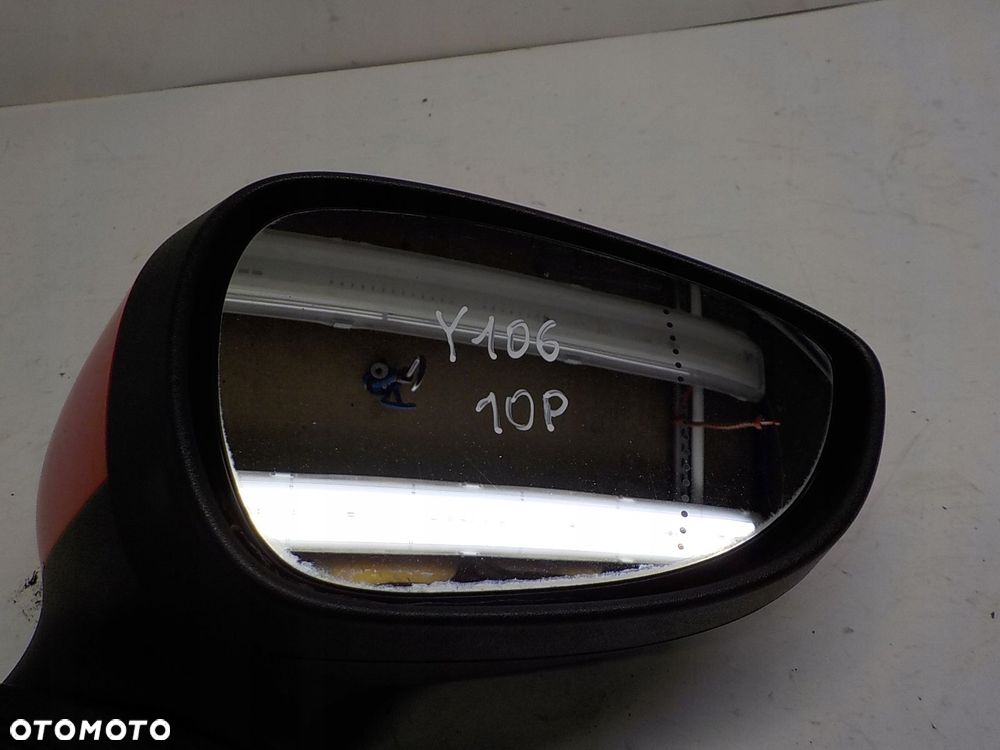 FORD FIESTA MK7 VII LUSTERKO PRAWE 10 PINÓW 10 PIN PODŚWIETLENIE LED - 3