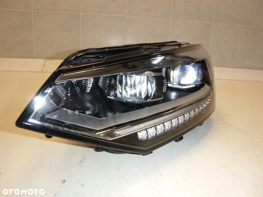 VOLKSWAGEN TOURAN II 2 REFLEKTOR LAMPA LEWY PRZÓD PRZEDNIA 8 PIN FULL LED ORYGINAŁ - 4