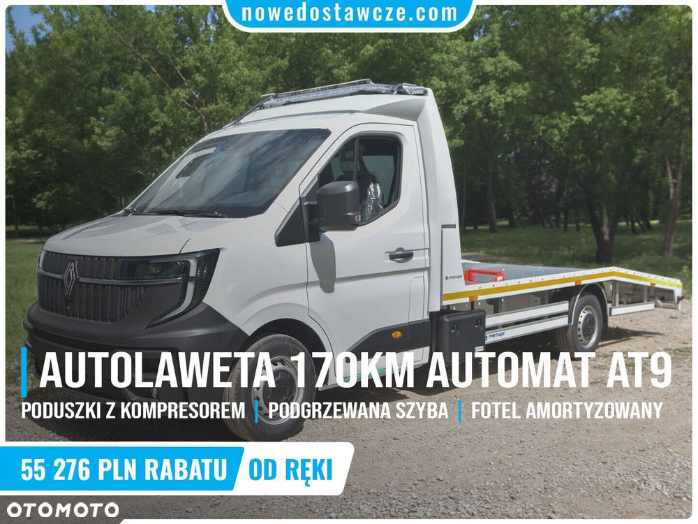 Renault Master 2.0 170KM Automat AT9 Autolaweta - 2