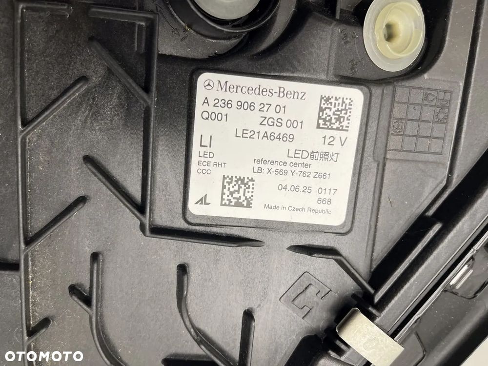 LAMPA LEWA MERCEDES CLE C236 W236 LED HIGH PERFORMANCE A2369062701 - 4