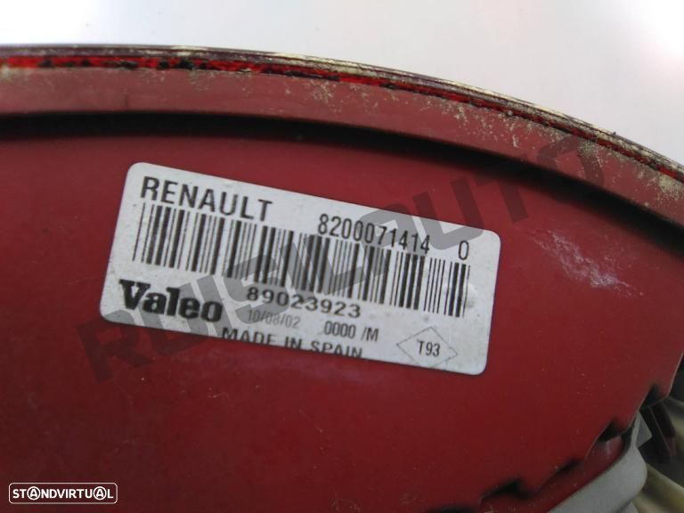 Farolim Trás Painel Direito 82000_71414 Renault Clio Ii [1998_2 - 3