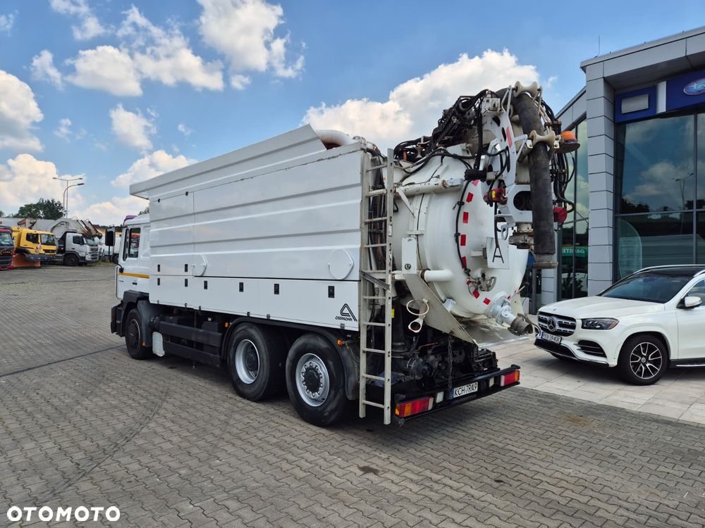 MAN FE 28.460 6X4 / WUKO / ASENIZACYJNY / ASSMANN / RECYKLING / 7000L + 1700L / NIE RDZEWKA BECZKA / SERWISOWANY / SOLIDNA ZABUDOWA / CZYSZCZENIE KANALIZACJI - 9
