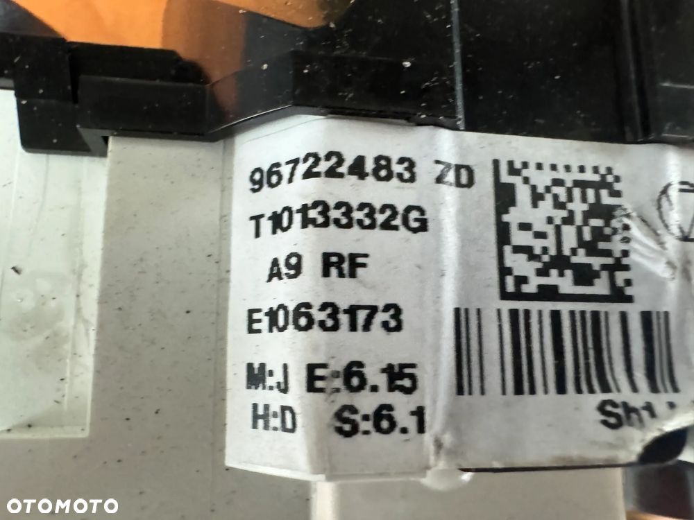 Panel sterowania klimatronik Peugeot 208 96722483zd - 5