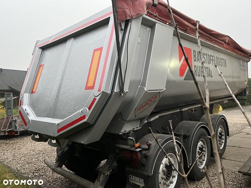 Langendorf SK stalowa 28m3 Hardox rynna 2018 naczepa wywrotka stal z NIEMIEC - 26