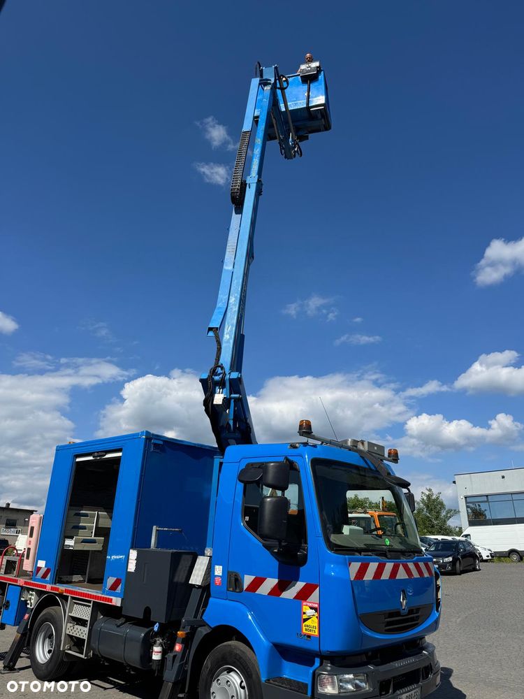 Renault Midlum 180DXi Zwyżka 15m Euro5 klimatyzacja Mobilny Podnośnik Koszowy - 5