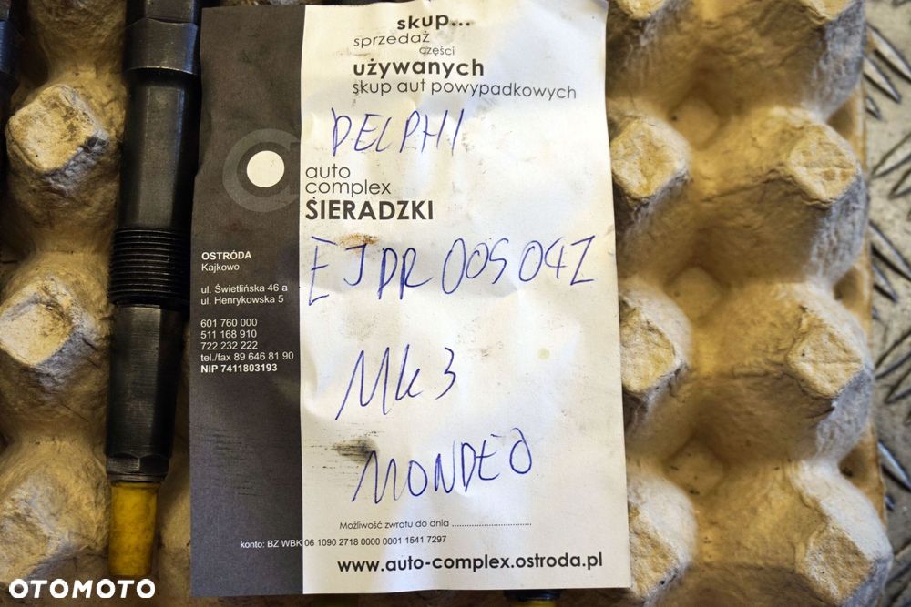 WTRYSKIWACZE WTRYSKI MONDEO III MK3 LIFT 2.0 TDCI EJDR00504Z FORD 2003-2007 - 2