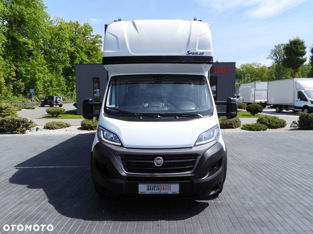 Fiat DUCATO PLANDEKA 10 PALET WEBASTO TEMPOMAT KLIMATYZACJA LEDY PNEUMATYKA  160KM - 6