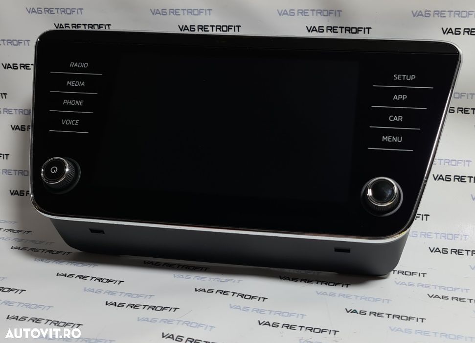 Display Navigatie Skoda Superb 3 III Ecran Navigatie Superb 3 Facelift - 1