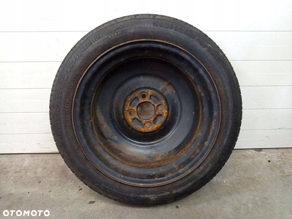 KOŁO DOJAZDOWE ZAPASOWE SUZUKI SWIFT VW R15 4x100 125/70R15 - 3