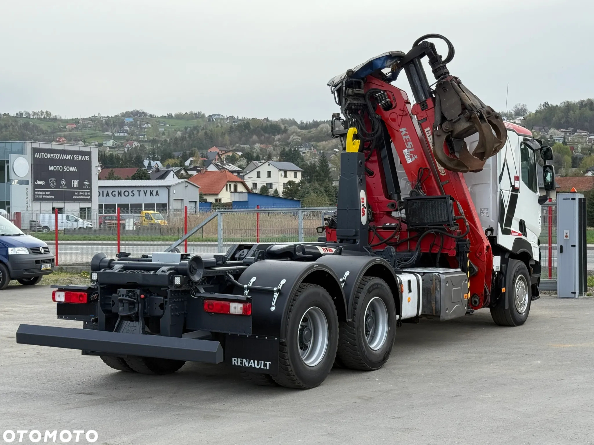 Renault C520 * HAKOWIEC + KESLA 2111 * 6x4 * STAN BDB! - 6