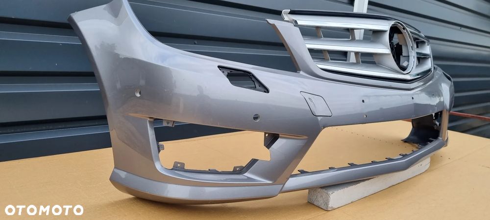 Mercedes C Klasa W204 Lift AMG 2011- zderzak przód oryginał MA127 - 7
