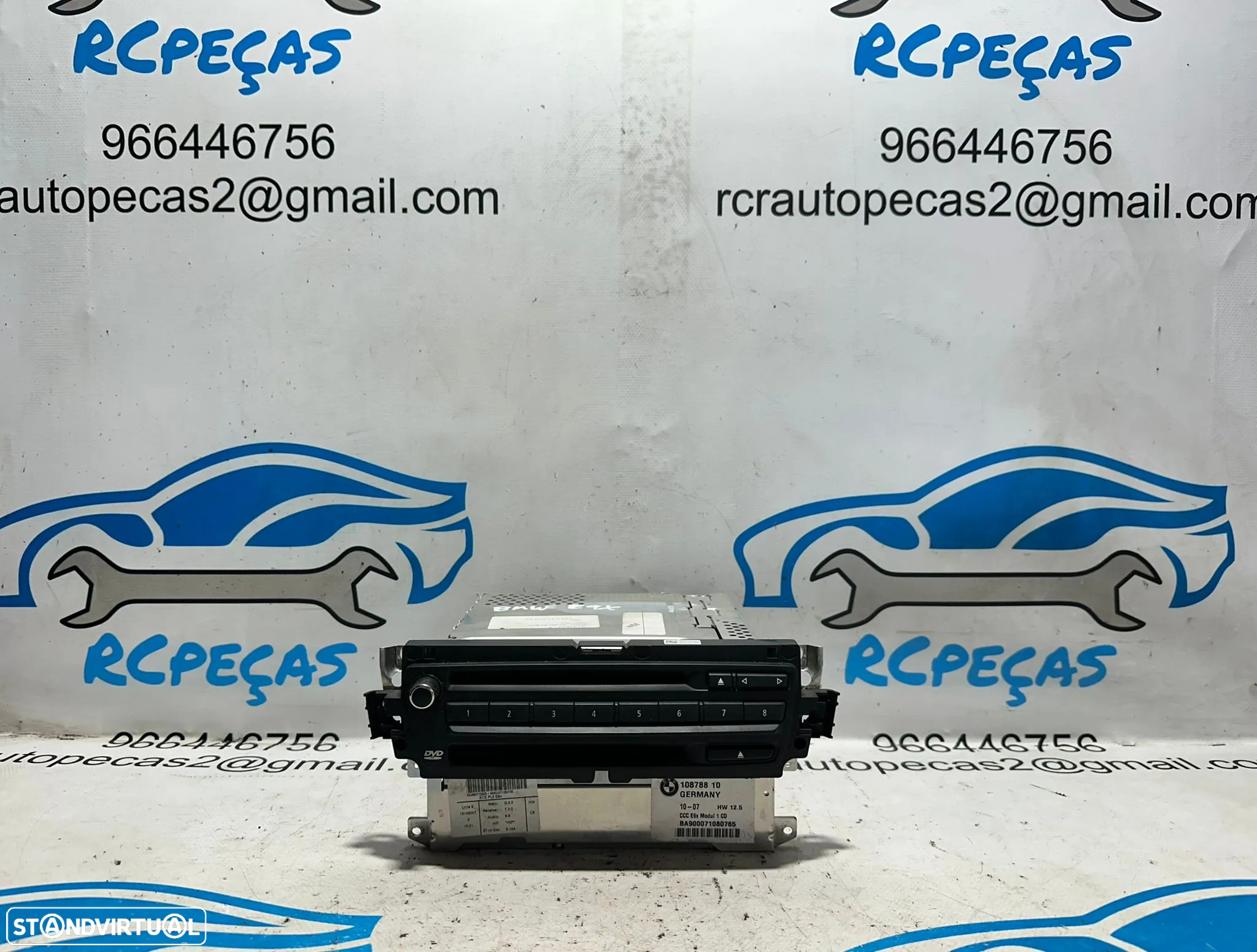 .Radio Original CCC GSP DVD BMW Serie 1 E81 E82 E87 E88 Serie 3 E90 E91 E92 E93 - 2