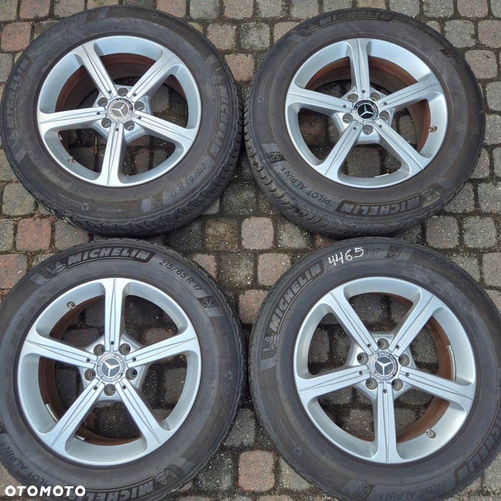 ZIMA KOŁA 17 ORYGINAŁ MERCEDES GLB X247 VITO GLK 215/65 R17 MICHELIN - 1