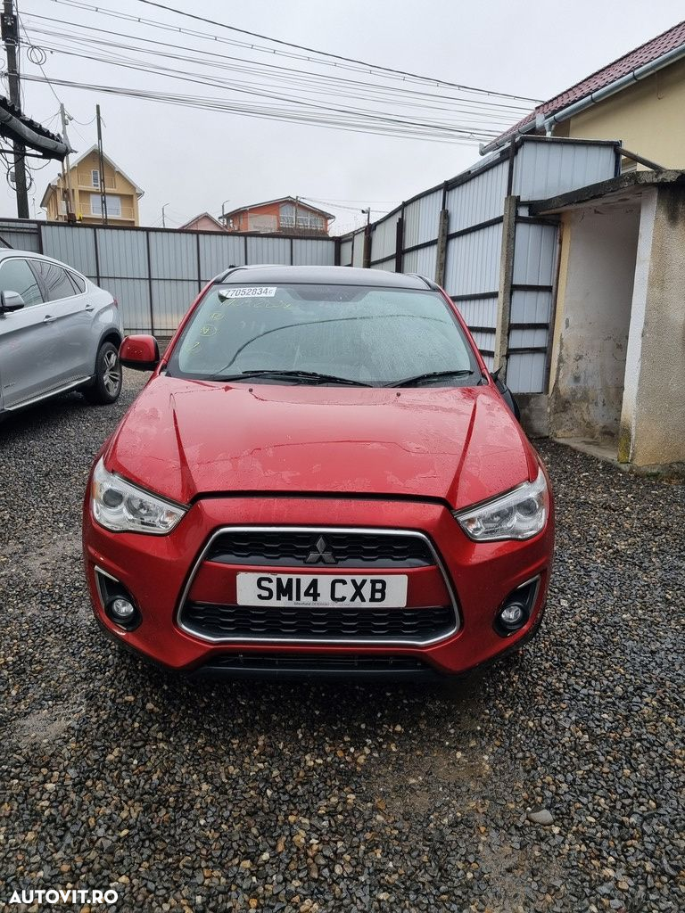 Usa Stanga Fata Mitsubishi ASX Facelift 2012 2012 - 2015 SUV 4 Usi rosu (1150) - 3