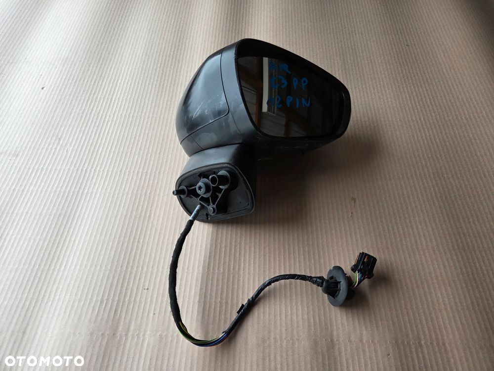Lusterko prawe przednie 12 Pin Citroen C3 Aircross KTVD - 1