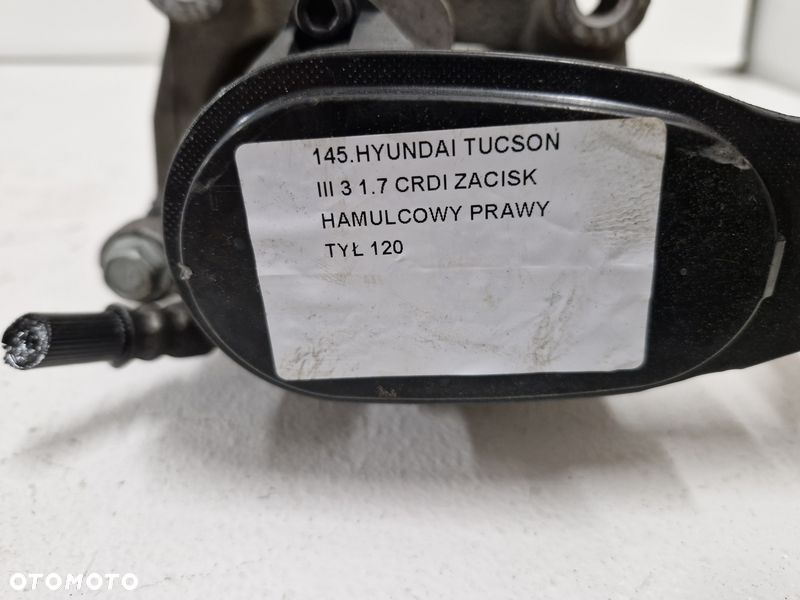 hyundai tucson 3 iii 1.7crdi zacisk hamulcowy prawy tył tylny elektryczny jarzmo - 9