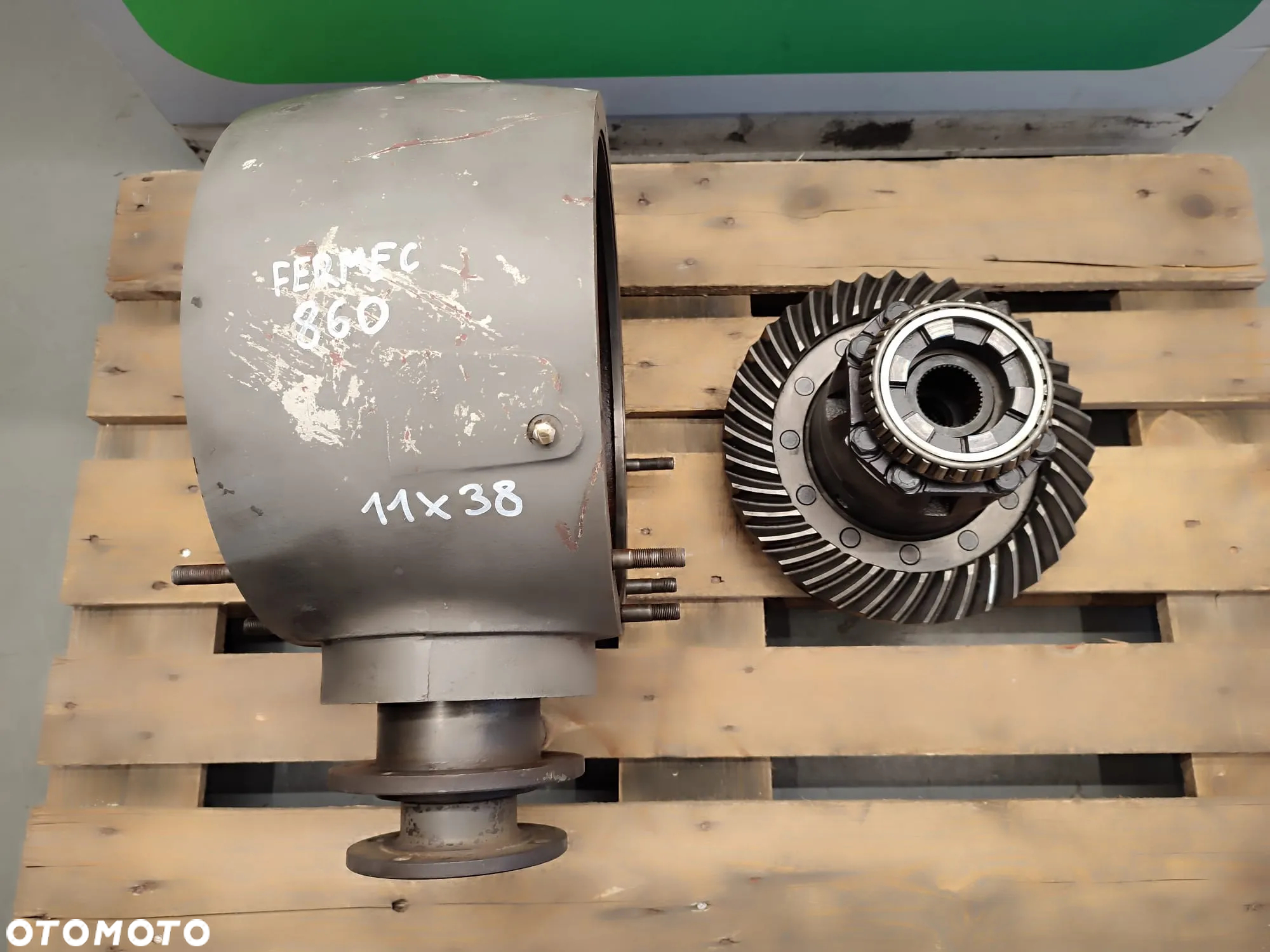 Dyferencjał 11X38 622288 Fermec 860 - 7