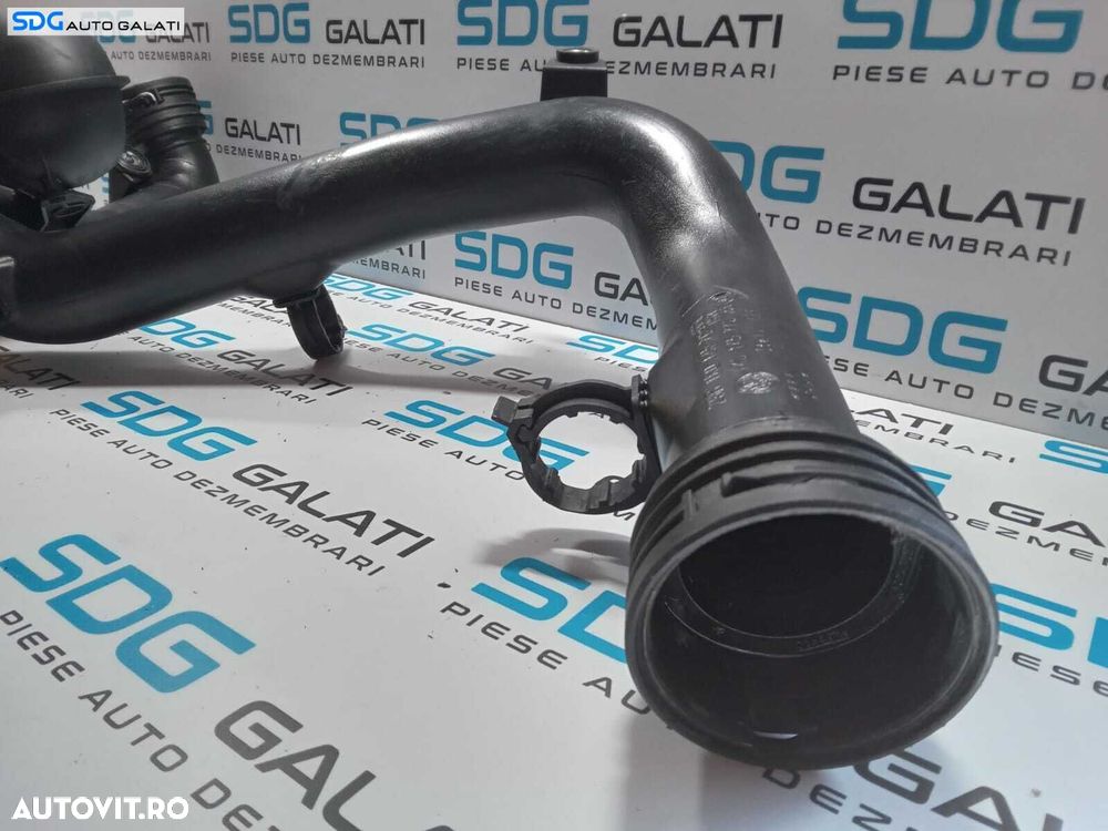 Tubulatura Conducta Tub Presiune Aer Intercooler Volkswagen Passat B6 1.9 TDI BKC BXE 2005 - 2010 Cod 1K0145770AA 1K0145762CR [275M7] - 2