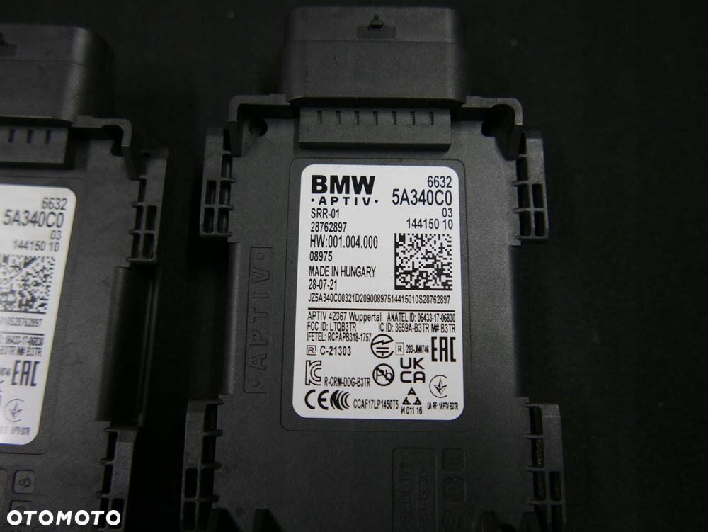 bmw g01 g05 g30 czujnik sensor radar zmiany pasa - 3