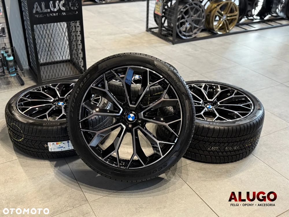 Koła Zimowe 22 cale AEZ BMW X7 5 x 112 Pirelli 275/40R22 315/35R22 - 4