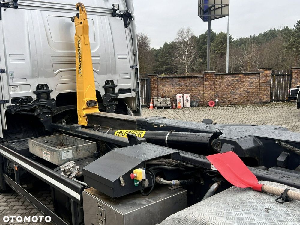 Scania r450 hakowiec palfinger 6x2/4 z Niemiec Cały na poduszce 2019 - 14