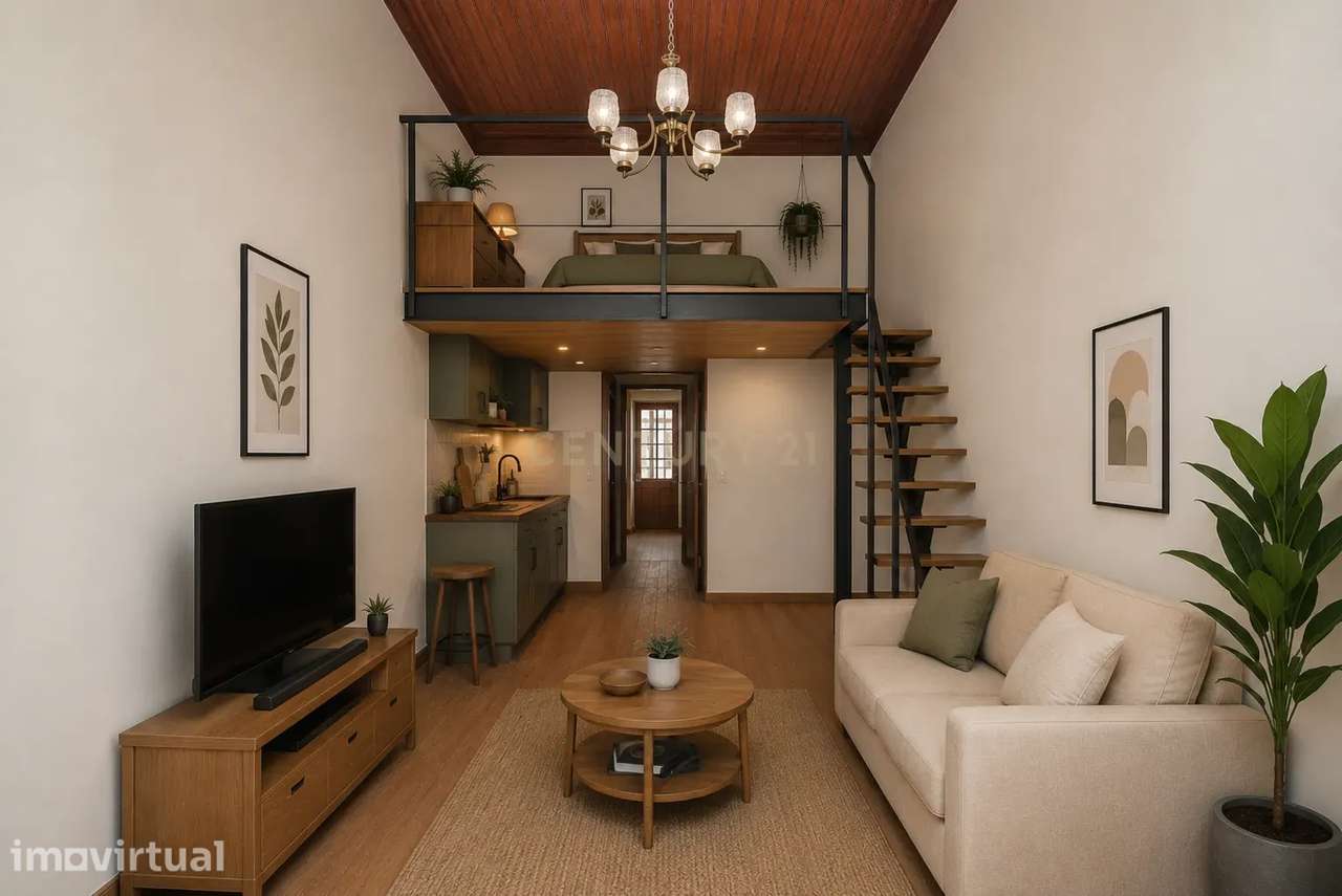 Andar de Moradia T7 | Baixa de Faro | Potencial para Hostel | Terraços - Grande imagem: 5/33