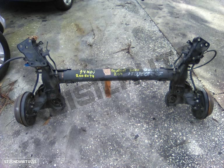 Eixo Traseiro  Peugeot 207 [2006_2015] 1.4 Hdi - 1