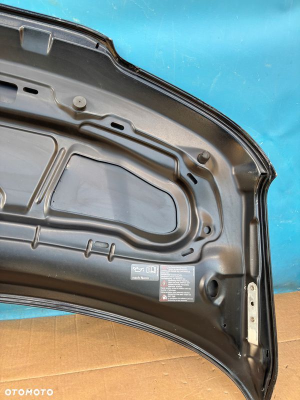 VW T5 TRANSPORTER MULTIVAN CARAVELLA 03- maska czarny metalik bez rdzy - 12