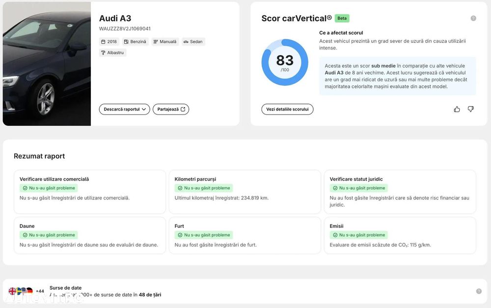 AUDI A3 2018 — imagine 33
