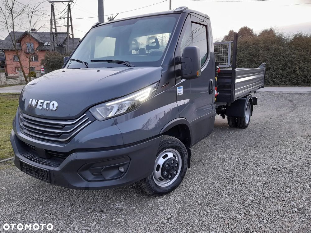 Iveco 50c16 50c18 dmc 3,5t silnik 3.0 HDS dzwig żuraw FASSI f40 WYWROTKA kiper skrzynia - NOWY- Polski salon - 13