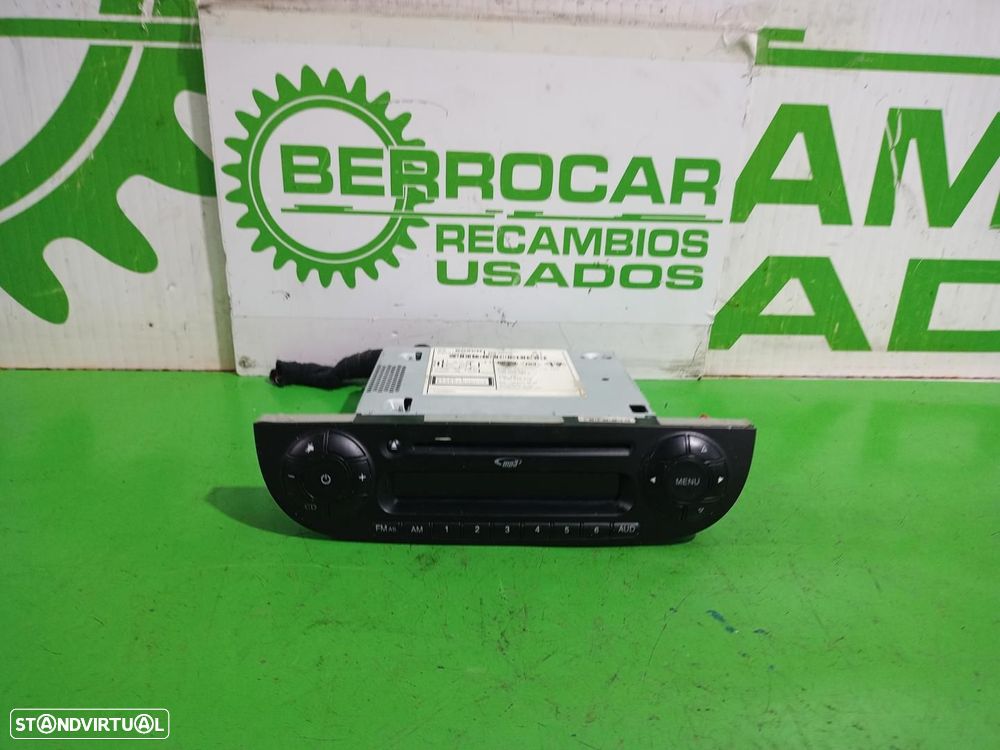 SISTEMA DE ÁUDIO RÁDIO CD FIAT 500 150 CABRIO - 1
