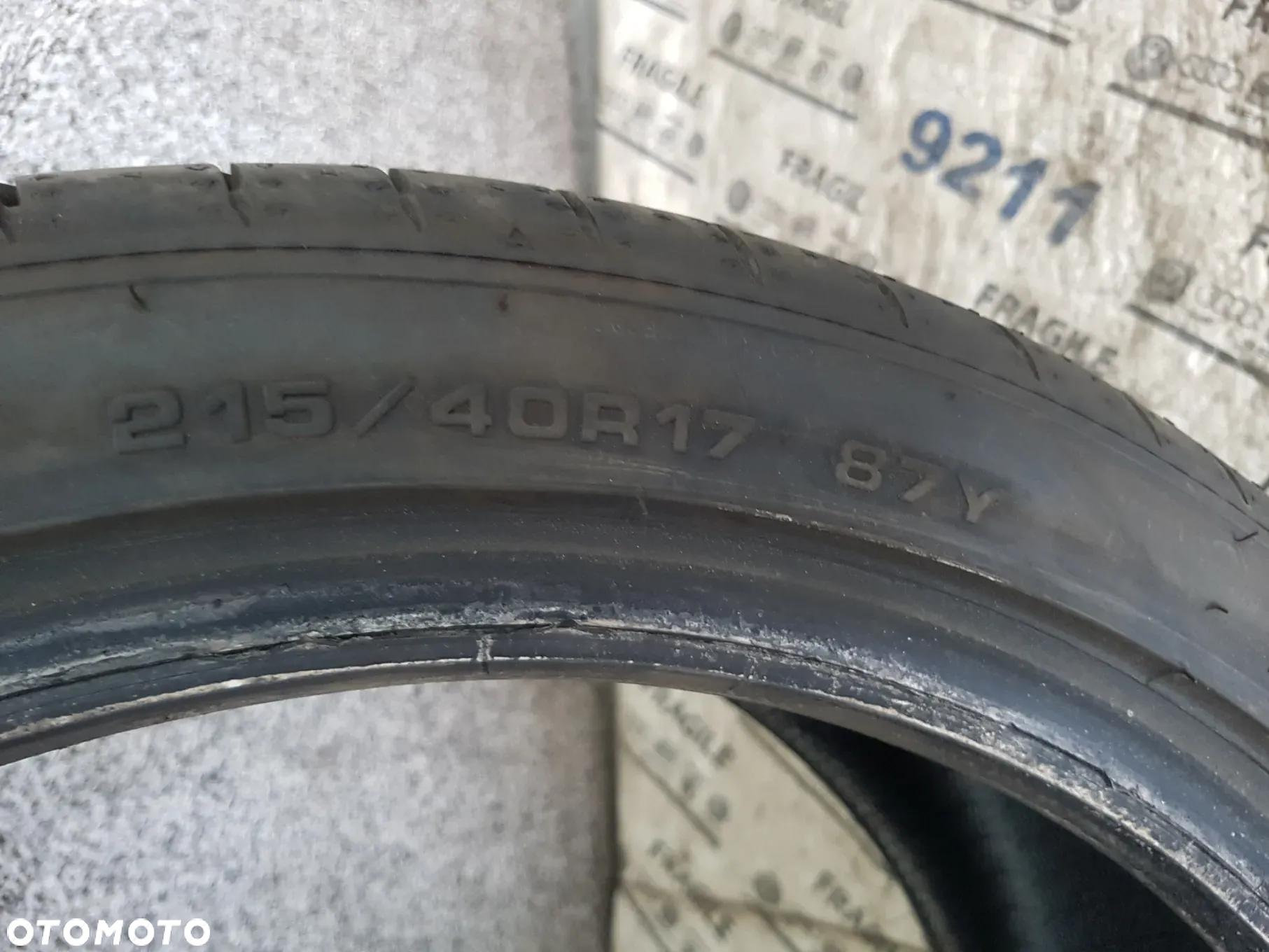 OPONA SAVA INTENSA UHP2 215/40R17  215/40/17 - 7