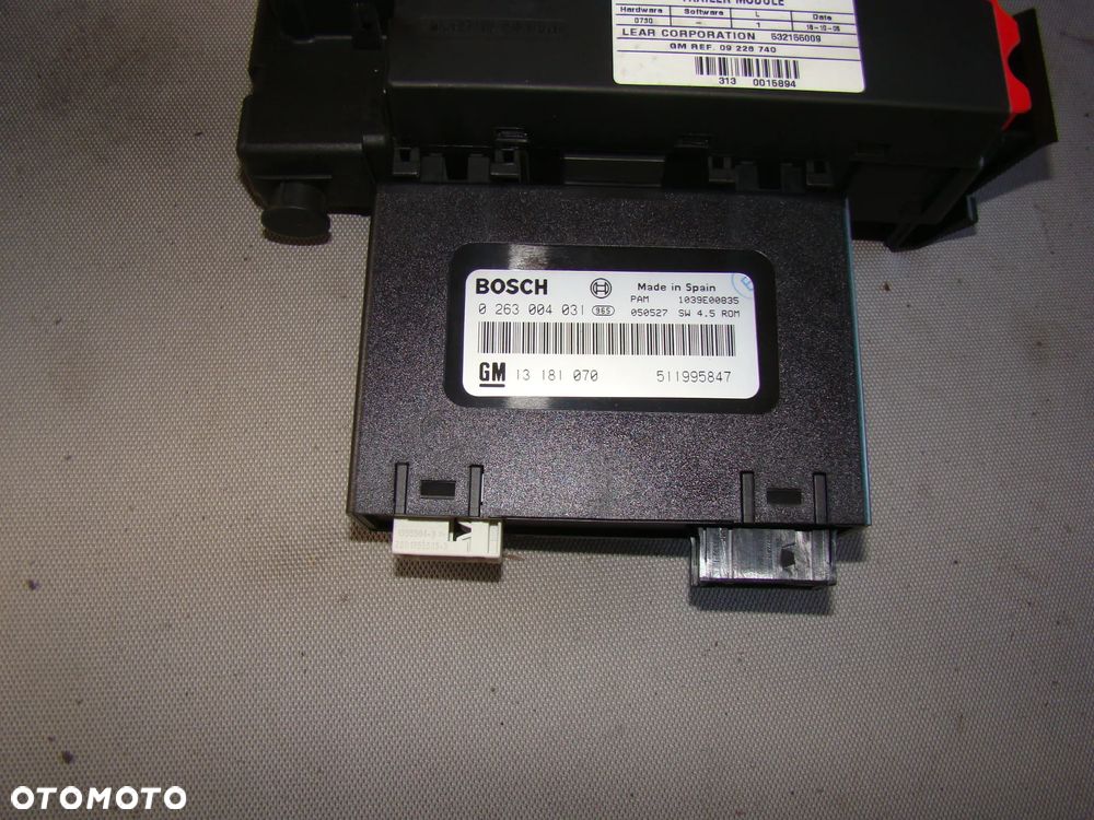 OPEL VECTRA C SIGNUM MODUŁ STEROWNIK SYSTEMU PARKOWANIA PDC - 2