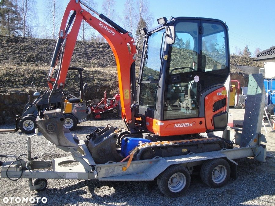 Kubota Kubota KX019-4 z przyczepą , 2015 Minikoparka - 1
