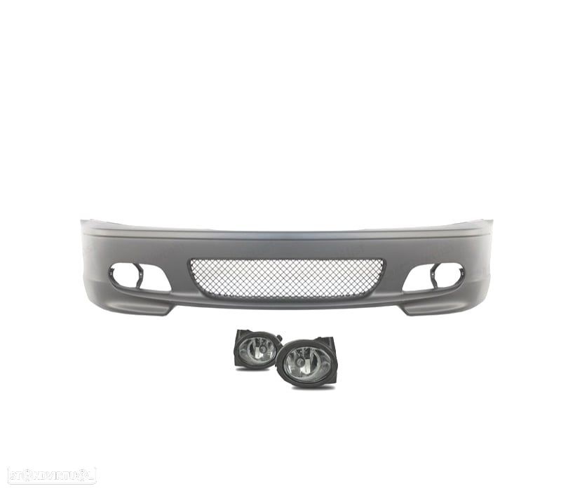 PARA-CHOQUES BMW E46 COUPE CABRIO LOOK M + FAROIS NEVOEIRO - 2