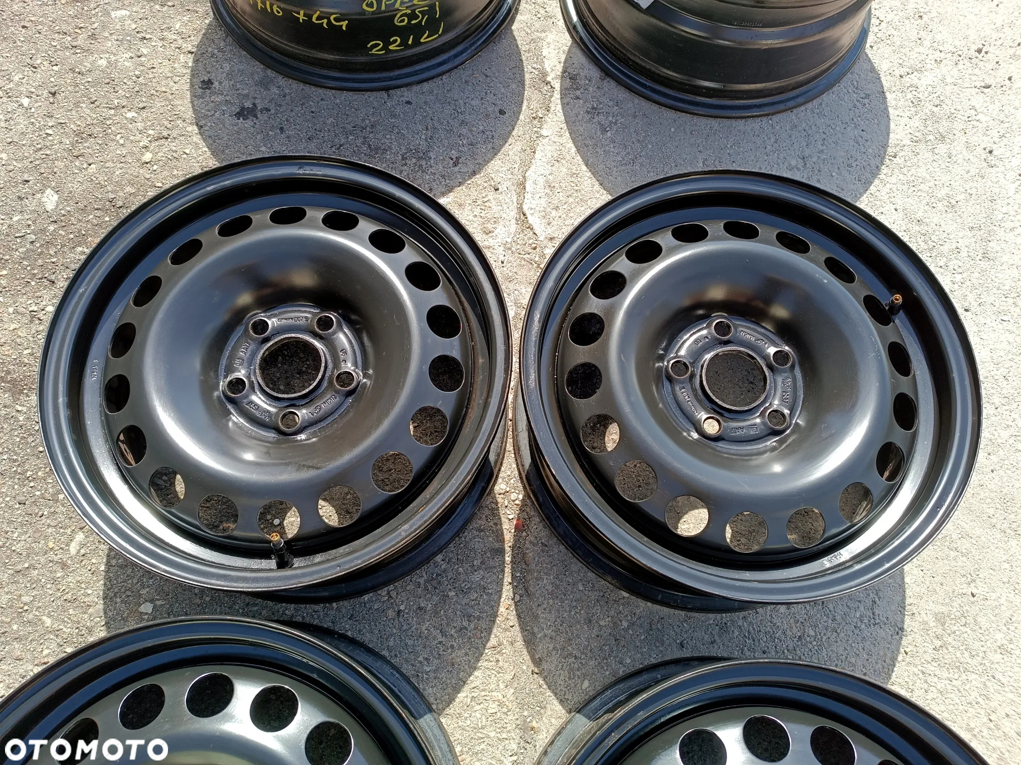 5x105 Felgi Stalowe Stal 15 Koła OPEL ASTRA K V 5 CHEVROLET AVEO II 2 CRUZE Legnica ALU-RAD - 5