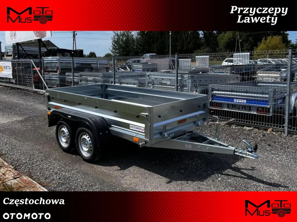 Neptun Przyczepa Neptun N7-263 2rt 263x129x40 2 osiowa solidna dowoz pod dom - 1