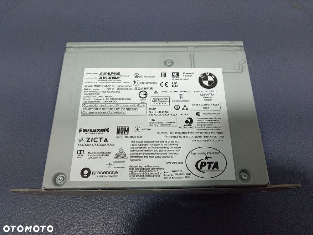 BMW 1 F40 MODUŁ STEROWNIK RADIA NAWIGACJI 5A8F4C7 - 2