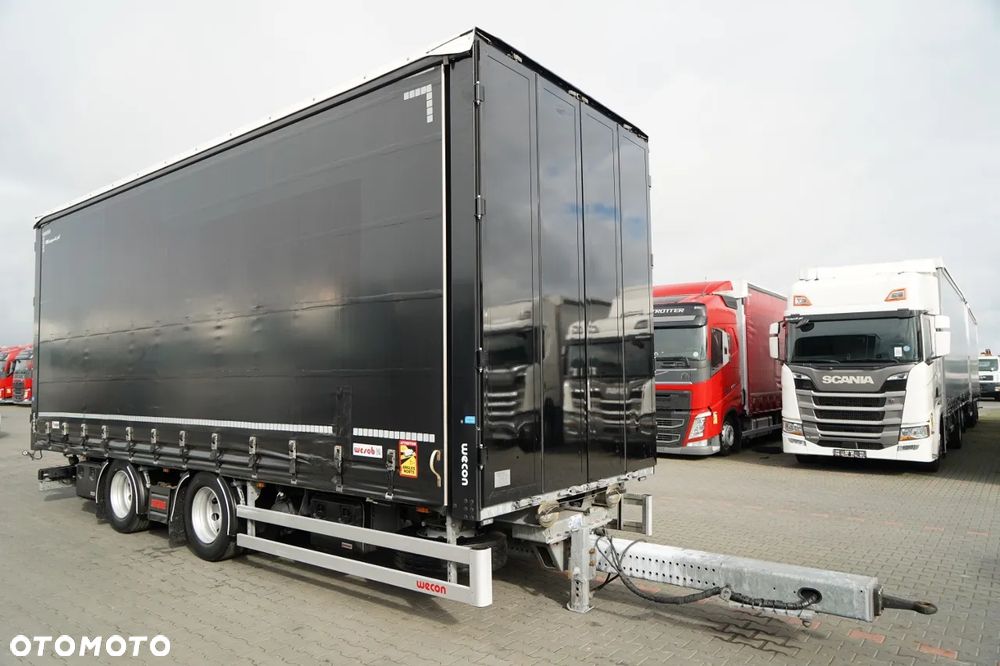 Wecon PRZYCZEPA - 7,7 M / TANDEM / PRZEJAZDOWA  / OŚ PODNOSZONA / SAF /  2023 ROK - 8