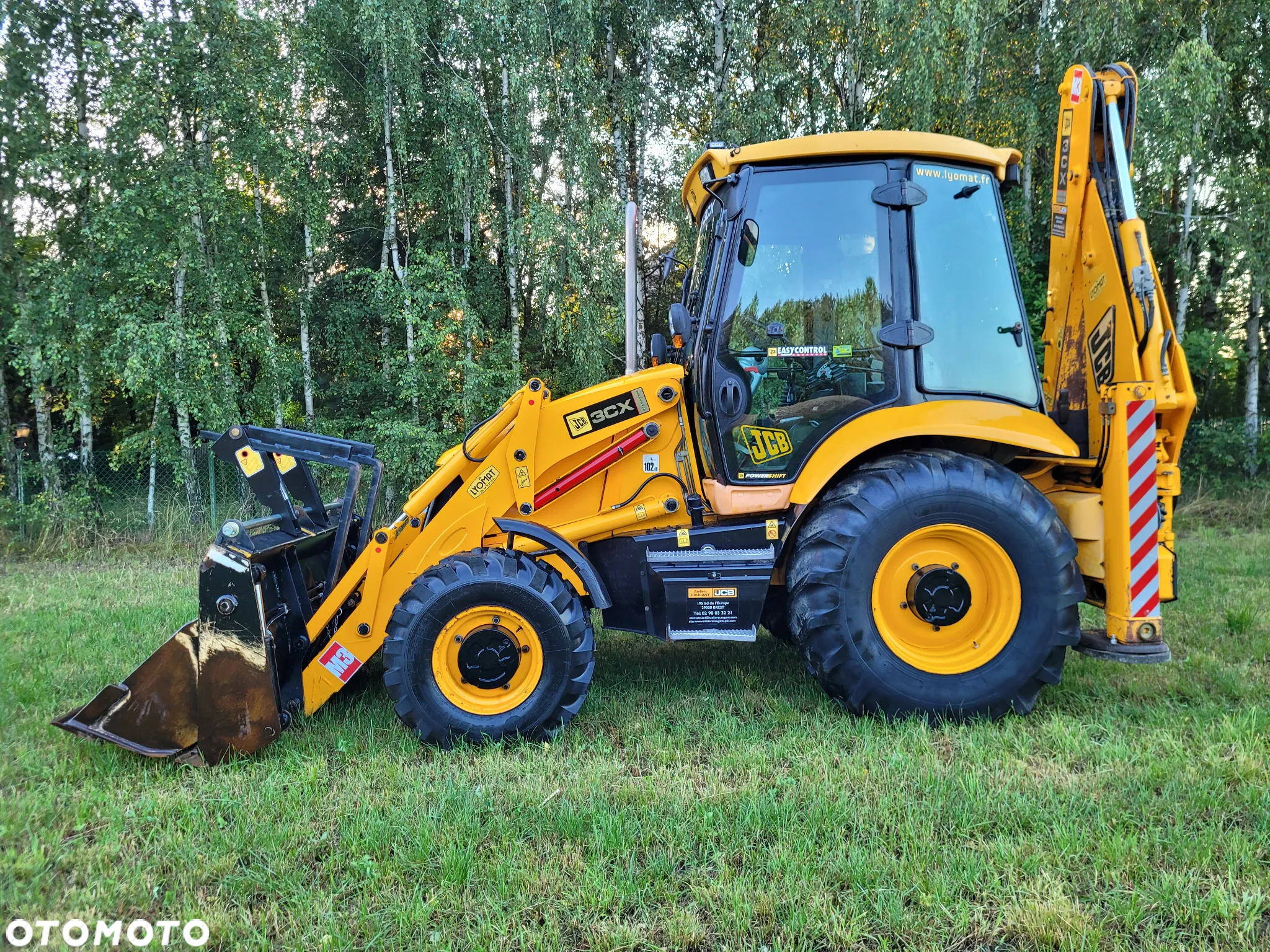 JCB 3CX  Dzoystiki //5517MTH!!!// SUPER STAN// Koparko-Ładowarka - 4