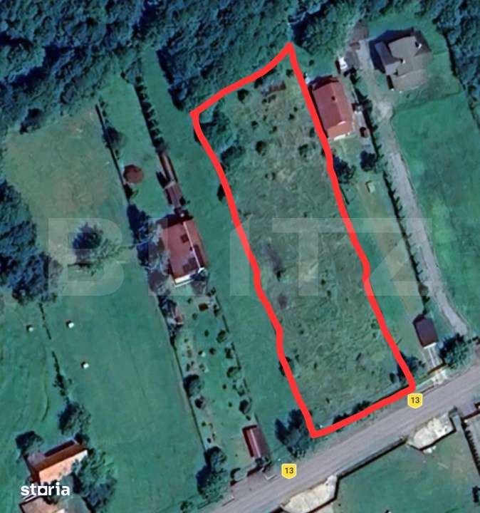Teren intravilan 3.331 mp – Campu Cetatii, jud. Mures - Imagine principală: 2/3