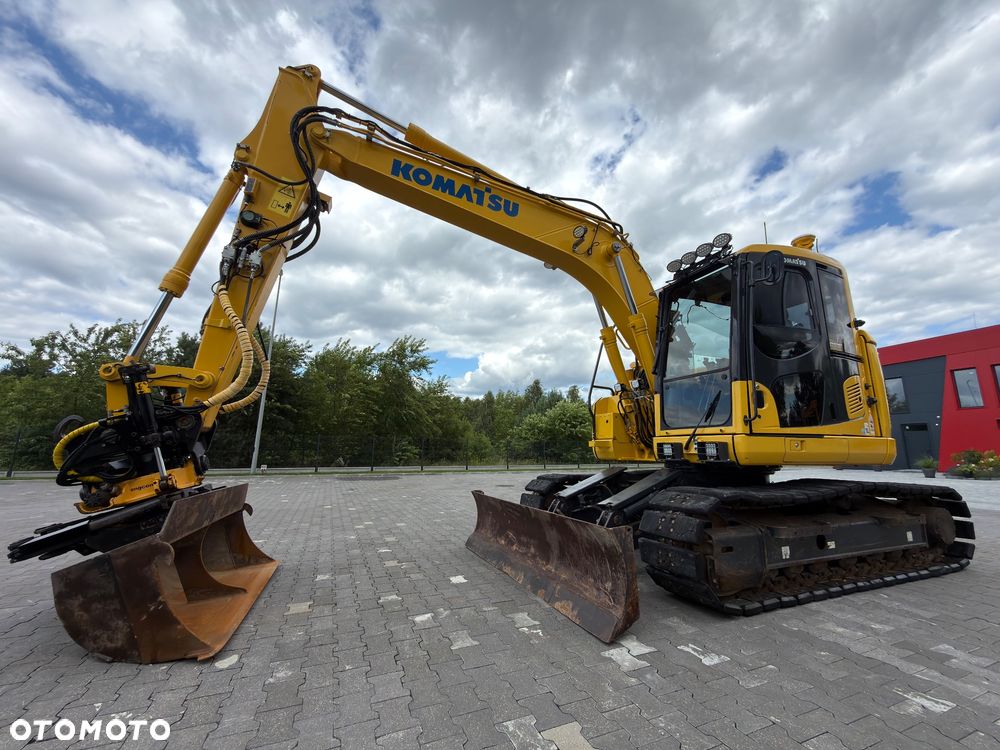Komatsu PC138US|6900mtg| Rototilt ze szczypcami | GPS 3D Trimble | gumowa klepka | - 5
