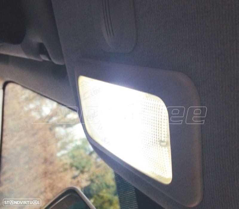 KIT COMPLETO 9 LAMPADAS LED INTERIOR PARA FIAT GRANDE PUNTO 199 05-12 - 2