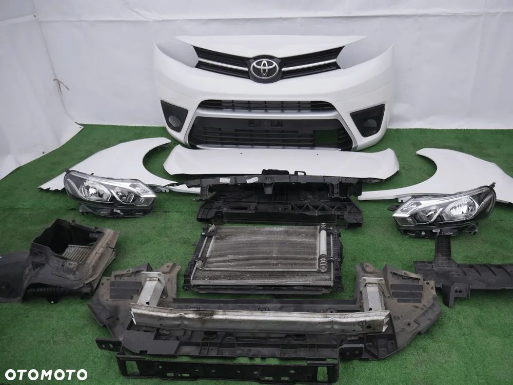 TOYOTA PROACE MASKA BŁOTNIKI LAMPY XENON LED ZDERZAK BELKI CHŁODNICE PAS PRZEDNI KIEROWNICE POWIETRZA - 1