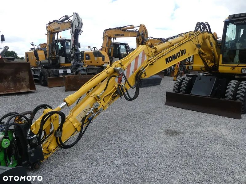Komatsu PW148 ROTOTILT / Sprowadzona / Super Stan / - 34