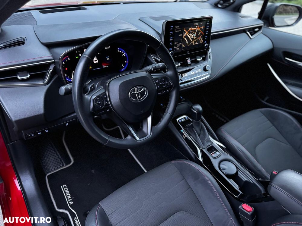 Toyota Corolla 2.0 HSD Exclusive interior Negru - 18